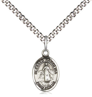 Pewter Blessed Karolina Kozkowna Medal Religious and Catholic Jewelry Engraved Catholic Saint Jewelry