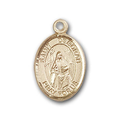 Gold-Filled Saint Deborah Medal at Catholic Shop – CatholicShop.com