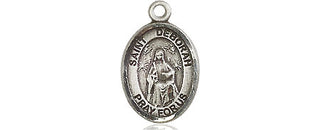 Pewter Saint Deborah Medal Engraved Catholic Saint Jewelry