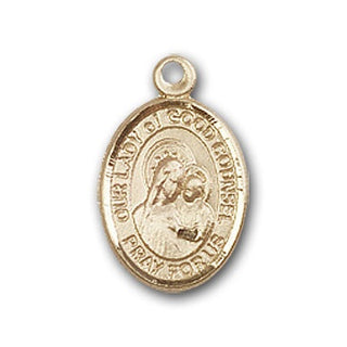 Gold-Filled Our Lady of Good Counsel Pendant