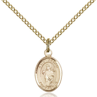 Gold-Filled St. Aedan of Ferns Pendant