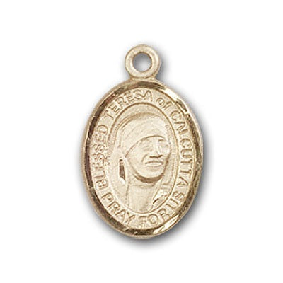 Gold-Filled Blessed Teresa of Calcutta Pendant