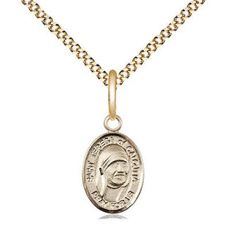 Gold-Filled Blessed Teresa of Calcutta Pendant