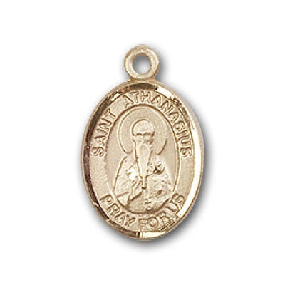 Gold-Filled St. Athanasius Pendant