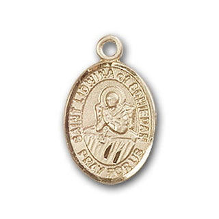 Gold-Filled Saint Lidwina of Schiedam Pendant