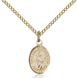 Gold-Filled St. Lidwina of Schiedam Pendant