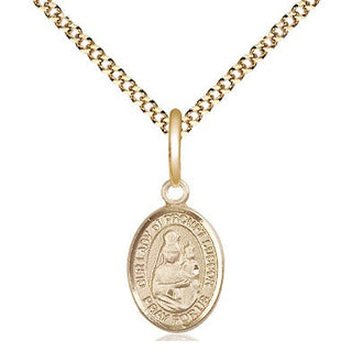 Gold-Filled Our Lady of Prompt Succor Pendant