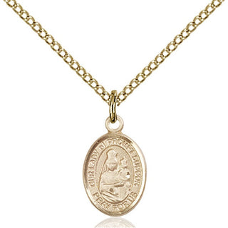 Gold-Filled Our Lady of Prompt Succor Pendant