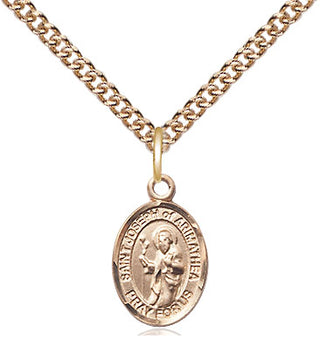 14kt Gold Saint Joseph of Arimathea Medal | Engravable
