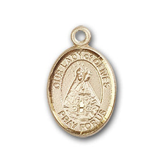 Gold-Filled Our Lady of Olives Pendant