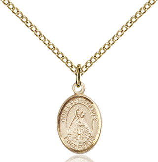 Gold-Filled Our Lady of Olives Pendant