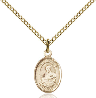 Gold-Filled St. Pius X Pendant