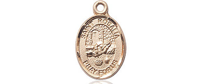 14kt Gold Filled St. Rosalia Medal | Small | Engravable