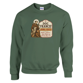 Doc Francis' Animal Rescue Crewneck Sweatshirt