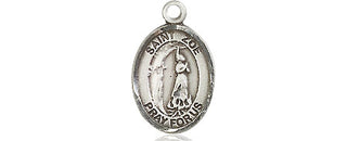 Pewter Saint Zoe of Rome Medal Engraved Catholic Saint Jewelry