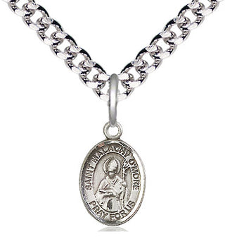 Pewter Saint Malachy O'More Medal Religious and Catholic Jewelry Engraved Catholic Saint Jewelry