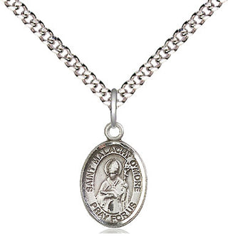 Pewter Saint Malachy O'More Medal Religious and Catholic Jewelry Engraved Catholic Saint Jewelry