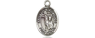 Pewter Saint Paul of the Cross Medal Engraved Catholic Saint Jewelry