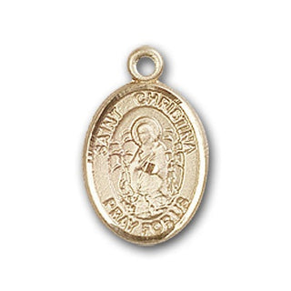 Gold-Filled Saint Christina the Astonishing Pendant