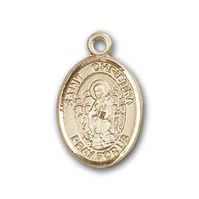 Gold-Filled St. Christina the Astonishing Pendant
