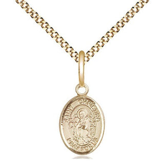 Gold-Filled St. Christina the Astonishing Pendant
