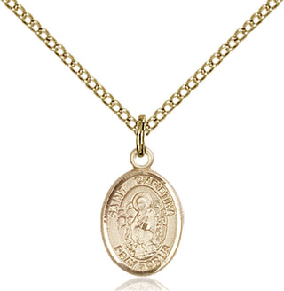 Gold-Filled St. Christina the Astonishing Pendant