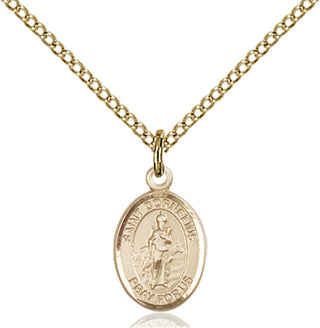 Gold-Filled St. Cornelius Pendant