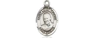 Pewter Saint Luigi Orione Medal Engraved Catholic Saint Jewelry
