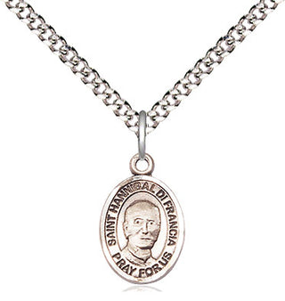 Pewter Saint Hannibal Medal Religious and Catholic Jewelry Engraved Catholic Saint Jewelry