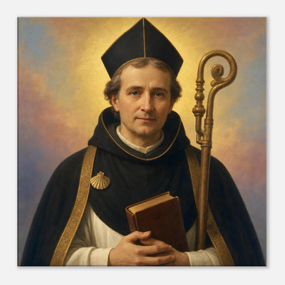 St. Adelelmus - Devotional Canvas