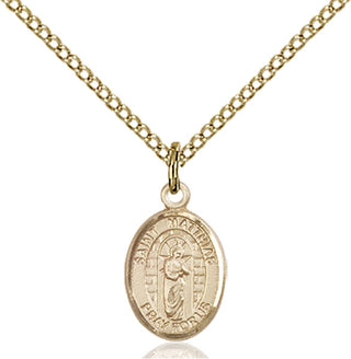 Gold-Filled St. Matthias the Apostle Pendant