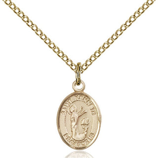 Gold-Filled St. Kenneth Pendant