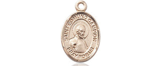 14kt Gold Filled Saint Edmund Campion Medal Engraved Catholic Saint Jewelry