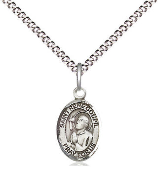 Pewter Saint Rene Goupil Medal Religious and Catholic Jewelry Engraved Catholic Saint Jewelry