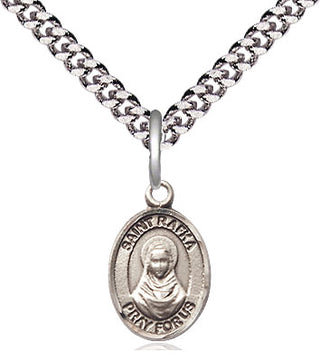 Pewter Saint Rafka Medal Religious and Catholic Jewelry Engraved Catholic Saint Jewelry
