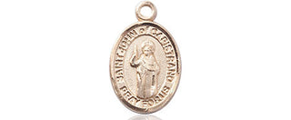14kt Gold Filled Saint John of Capistrano Medal Engraved Catholic Saint Jewelry