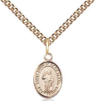 14kt Gold Filled Saint John of Capistrano Medal Religious and Catholic Jewelry Engraved Catholic Saint Jewelry