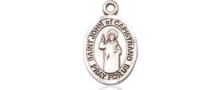 Sterling Silver Saint John of Capistrano Medal Religious and Catholic Jewelry Engraved Catholic Saint Jewelry