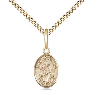 Gold-Filled St. Januarius Pendant