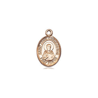 14kt Gold Filled Saint John Chrysostom Medal Engraved Catholic Saint Jewelry