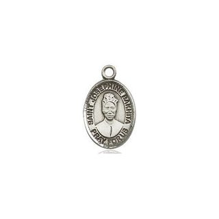 Pewter Saint Josephine Bakhita Medal Engraved Catholic Saint Jewelry