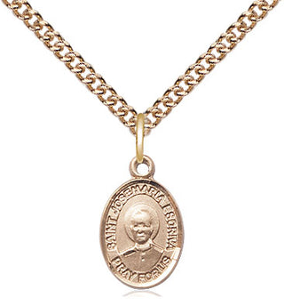 14kt Gold Filled Saint Josemaria Escriva Medal Religious and Catholic Jewelry Engraved Catholic Saint Jewelry