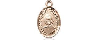 14kt Gold Saint Josemaria Escriva Medal Engraved Catholic Saint Jewelry