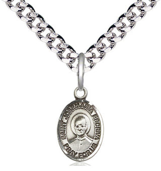 Pewter Saint Josemaria Escriva Medal Religious and Catholic Jewelry Engraved Catholic Saint Jewelry