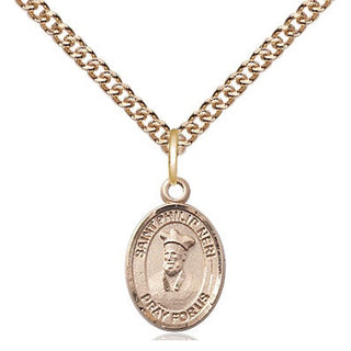14kt Gold Saint Philip Neri Medal
