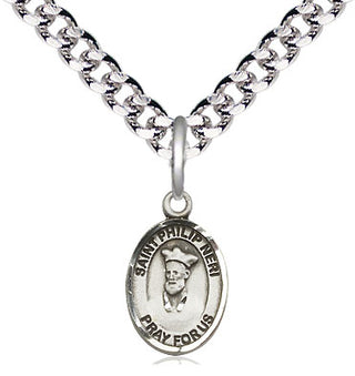 Pewter Saint Philip Neri Medal Religious and Catholic Jewelry