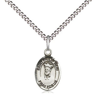 Sterling Silver Saint Philip Neri Medal Religious and Catholic Jewelry