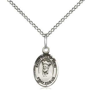 Sterling Silver Saint Philip Neri Medal Religious and Catholic Jewelry