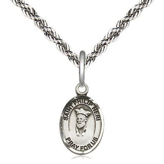 Sterling Silver Saint Philip Neri Medal Religious and Catholic Jewelry