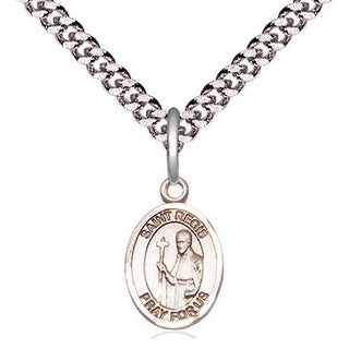Pewter Saint Regis Medal Religious and Catholic Jewelry Engraved Catholic Saint Jewelry
